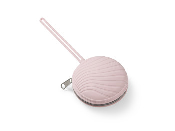 Футляр для пустышки силиконовый нежно-розовый, Babyono 1569/02
