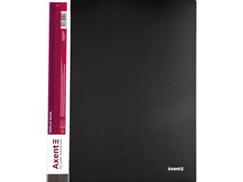 Дисплей-книга для документів Axent 1010-01-A, 10 файлів A4, чорна, Axent