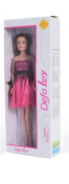 Кукла игровая Defa Lucy 8136-8138, 29 см, в вечернем платье,  Уценка