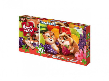 М'які пазли 20 елементів, Danko Toys