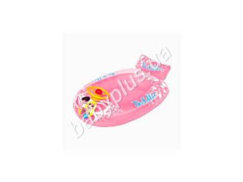 Плотик Лодочка с рулем  розовый Bestway 34096