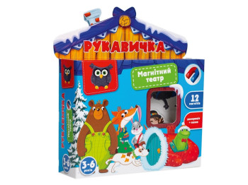 Магнитный театр Академия развития Перчатка. Vladi Toys VT3206-28