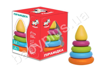 Пірамідка маленька кольорова, Vladi Toys