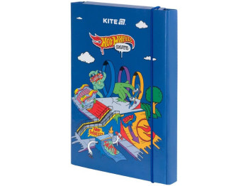 Папка для зошитів на гумці, картон, формат B5, дизайн Hot Wheels Skate, Kite