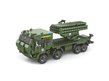 Конструктор Військова техніка. KB 1102. 700 деталей