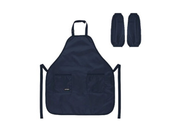 Фартух з нарукавниками Dark Blue 69х60 см, Kite