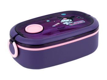 Ланчбокс Kite Kuromi HK25-1180, 900 мл, з клапаном, фіолетовий, Kite