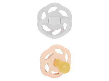 Пустушка латексна кругла Cherry Newborn, 0-2 міс, 38747-51, NIP