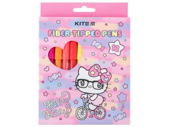 Фломастеры Hello Kitty 12 цветов, Kite
