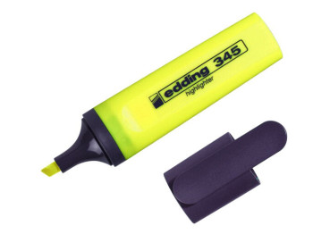 Маркер Highlighter клиновидный желтый 2-5 мм. Edding e-345/05
