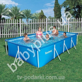 Бассейн каркасный прямоугольный Bestway 56044