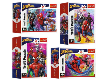 Пазли Trefl Mini Spiderman Швидкість і сміливість, 54 елементи, мікс видів
