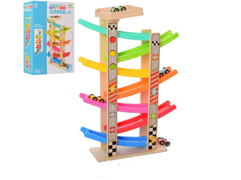 Деревянная игрушка Трек. Tree Toys MD 2541 Уценка