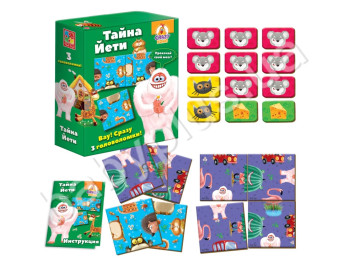 Crayzy Ko-Ko Головоломка, Таємниця Йетті, Vladi Toys