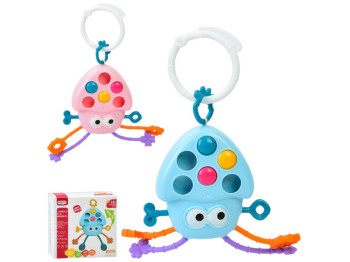 Игрушка осьминог, подвеска на коляску (цена за 1шт)