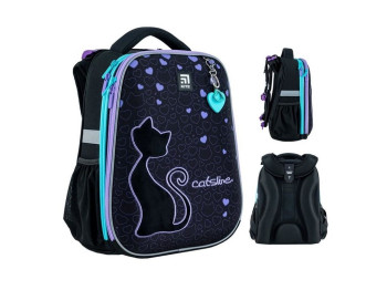 Рюкзак шкільний каркасний Catsline, Kite