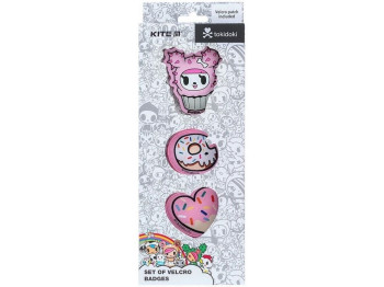 Набор бейджей на липучке Tokidoki 3шт. Kite TK24-3012-2