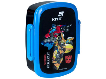 Ланчбокс з мініконтейнером та столовими приладами  Kite Transformers TF26-163, 750 мл