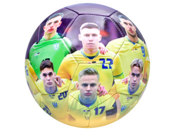 Мяч футбольный Сборная Украины. UKRAINE STYLE EV 3152-1
