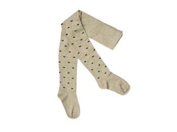 Колготы детские демисезонные хлопковые классические бежевый меланж. Размер 16. Рост 104–110. Kid Ste