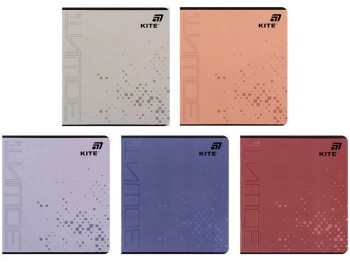 Зошит шкільний Kite One Color, 48 аркушів, у клітинку, 5 видів (ціна за 1шт), Kite