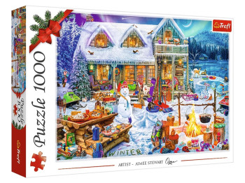 Пазлы Trefl XMAS Зимнее время, 1000 элементов