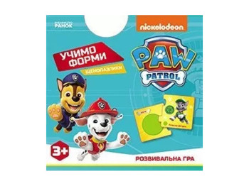 Щенячий Патруль, Щенопазлики, Учимо форми, Ранок