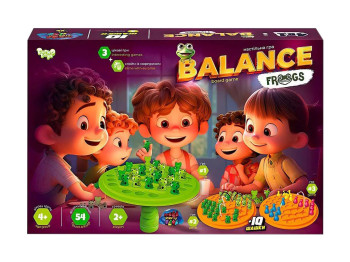 Настільна розвиваюча гра Balance Frog велика. Danko Toys BalF-01
