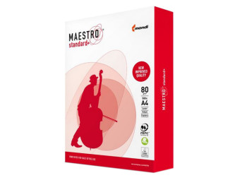 Папір MAESTRO STANDARD+, А4, клас B, 80гм2, 500 арк, MS.A4.80.ST