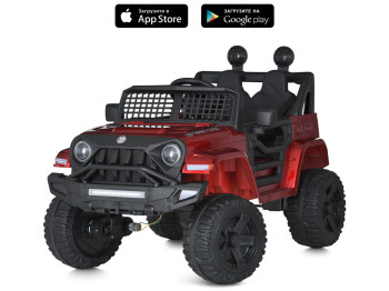 Дитячий електромобіль Джип. Bambi Racer M 5836EBLRS-3