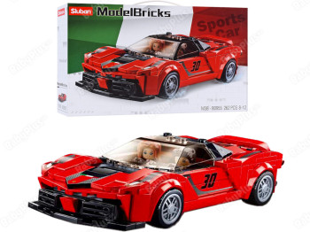 Конструктор Гоночна машина. B0955. 262 деталі