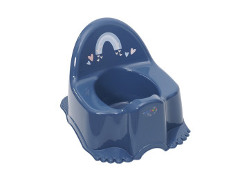 Горшок ЕСО Метео с музыкой синий. Tega Baby PO-080-164