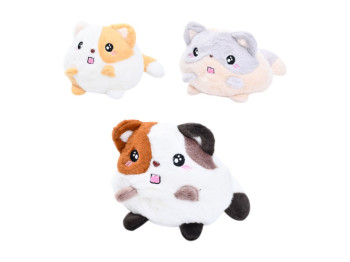 Игрушка мягкая Кот, плюш, 3 вида