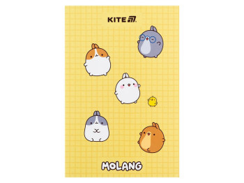 Блокнот на 64 аркуша А5, Molang, Kite