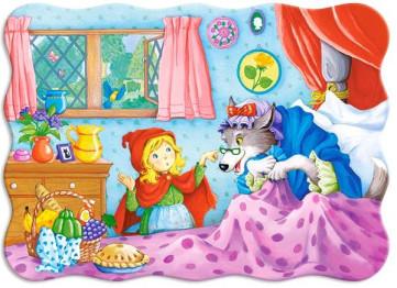 Пазли Червона шапочка, 30 елементів, Castorland