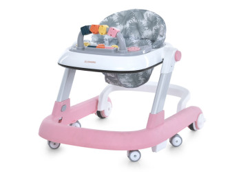 Ходунки 2в1. EL CAMINO ME 1163 MULTIWAY Pink