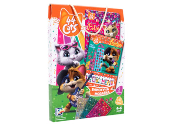 Набір для творчості, Блискуча мозаїка, 44 Коти, Vladi Toys