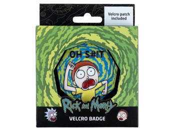 Бейдж на липучке Rick&Morty. Kite RM24-3011-2