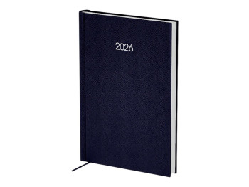 Ежедневник Axent Classic Style 2026, A5, темно-синий