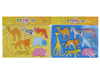 Трафарет для творчества STENSIL 26.5x18.5 см. AIHAO CS3020-11