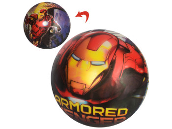 Мяч дитячий Iron Man 6 дюймів. MS 3011-2