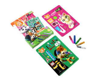 Набір для творчості 44 Кота, Сяючі картинки, Vladi Toys