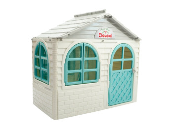Домик детский со шторками. TM Doloni Toys 02550-15. БЕЛЫЙ. (1290x690).