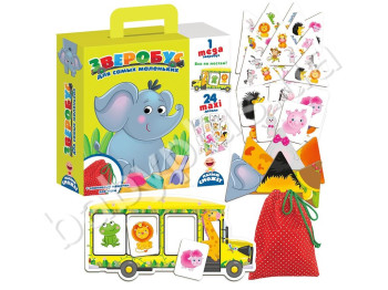 Гра з мішечком Зверобус, Для най менших, Vladi Toys