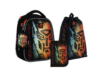 Набір рюкзак, пенал та сумка для взуття Transformers Generations, Kite