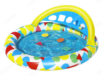 Бассейн детский надувный с игрушками Baby Pools. Bestway 52378