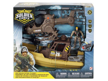 Ігровий набір Солдати OCEAN PATROL/ МОРСЬКИЙ ПАТРУЛЬ. Soldier Force 545142