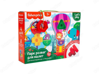 Игра-конструктор Fisher Price. Парк развлечений для малышей. Vladi Toys VT2905-21