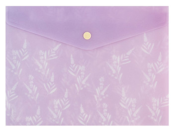 Папка на кнопке A5+ Lavender-3. Axent 1496-38-A