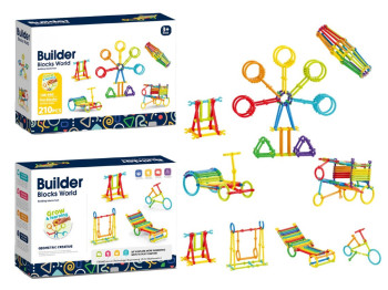 Конструктор Builder Blocks World, 210 деталей